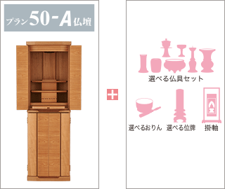 プラン50A仏壇セット